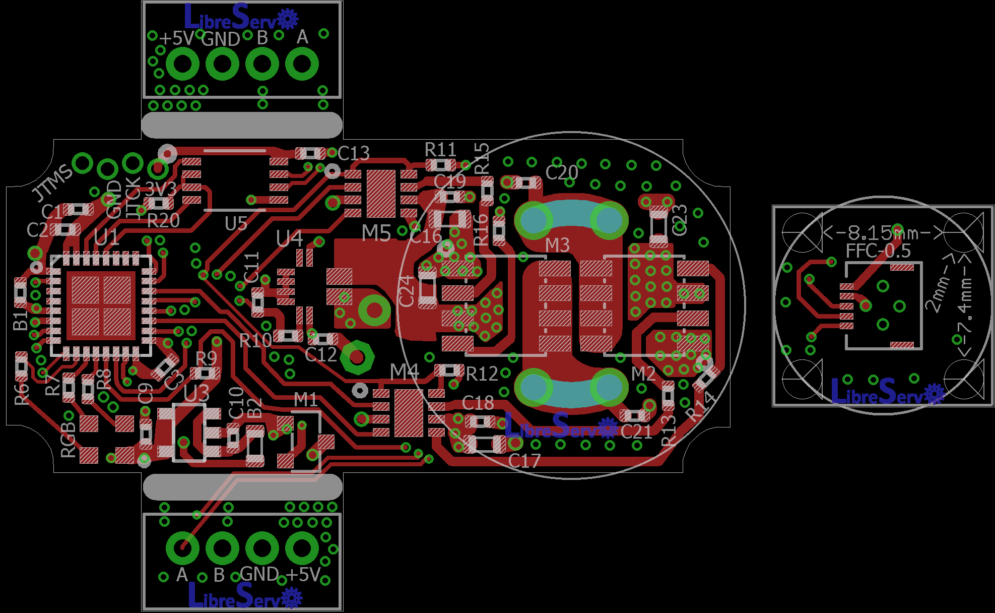 LibreServo v2.1 Schematics | LibreServo