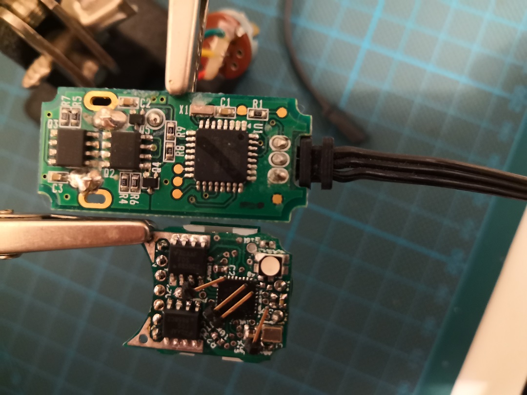 Comparativa PCB LibreServo con 5990TG Servo Hack