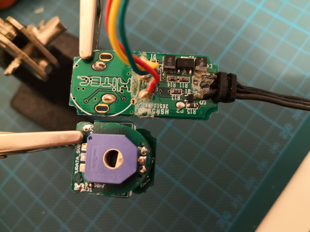 LibreServo PCB comparison against 5990TG