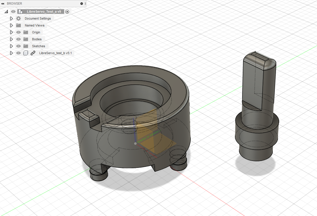 encoder potenciometro 3D adaptador