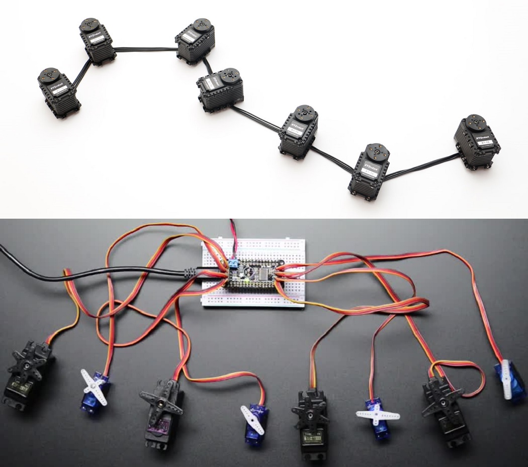 Smart Servos vs Servomotores estándar